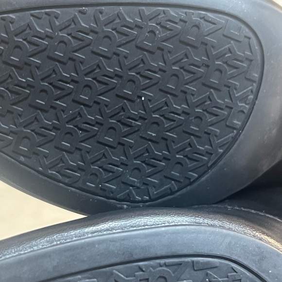 Slouchy Black DKNY Ankle Boots. - Picture 4 of 15